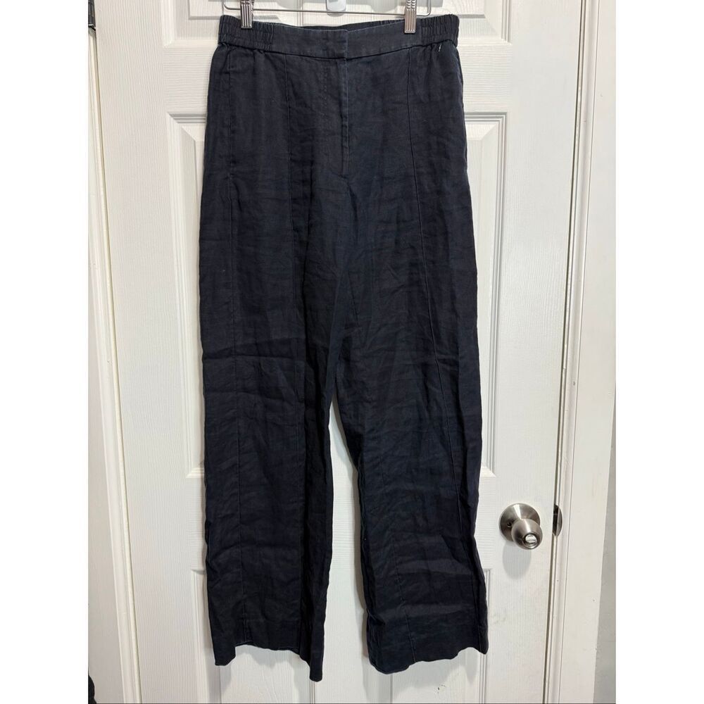 Cos linen dark blue pants size US 6